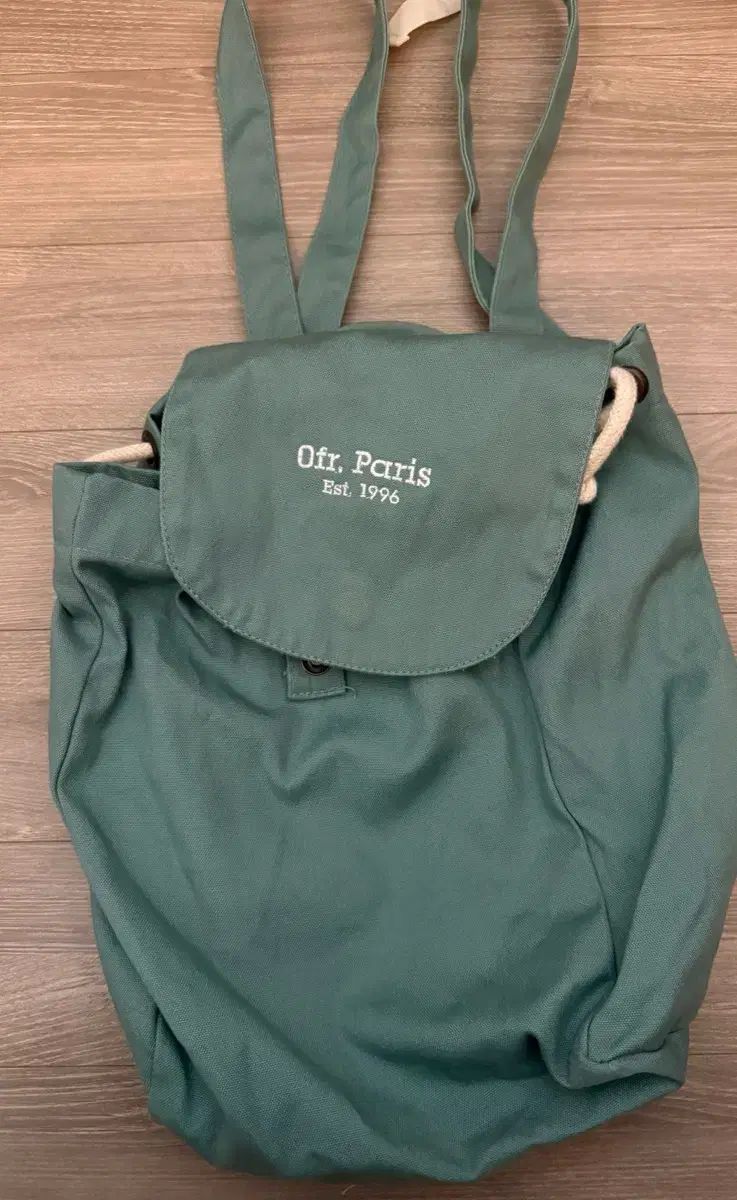 Ofr Paris オエフアル エコー バックパック ミント