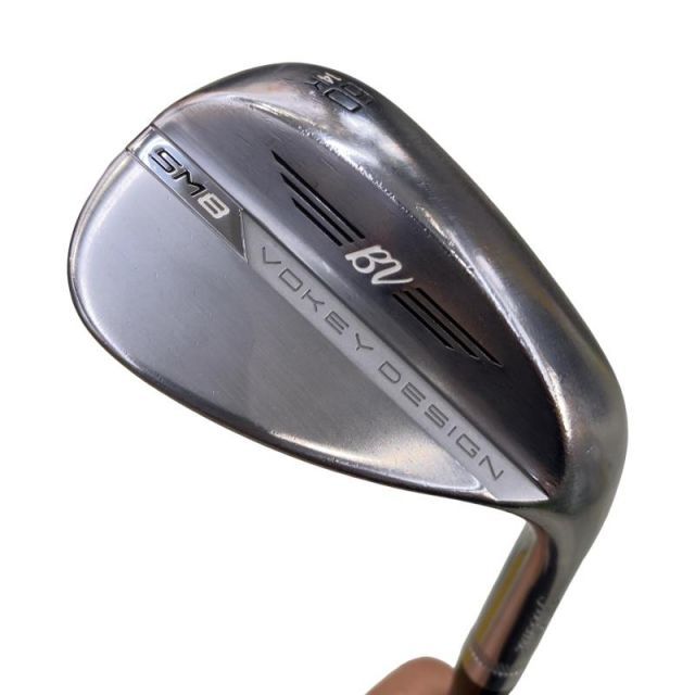 【中古】 タイトリスト VOKEY SPIN MILLED SM8 ツアークロム 60°/14°K ウェッジ WG 純正特注シャフト (フレックスその他) メンズ 男性用 右利き 右用 Cランク ゴルフクラブ
