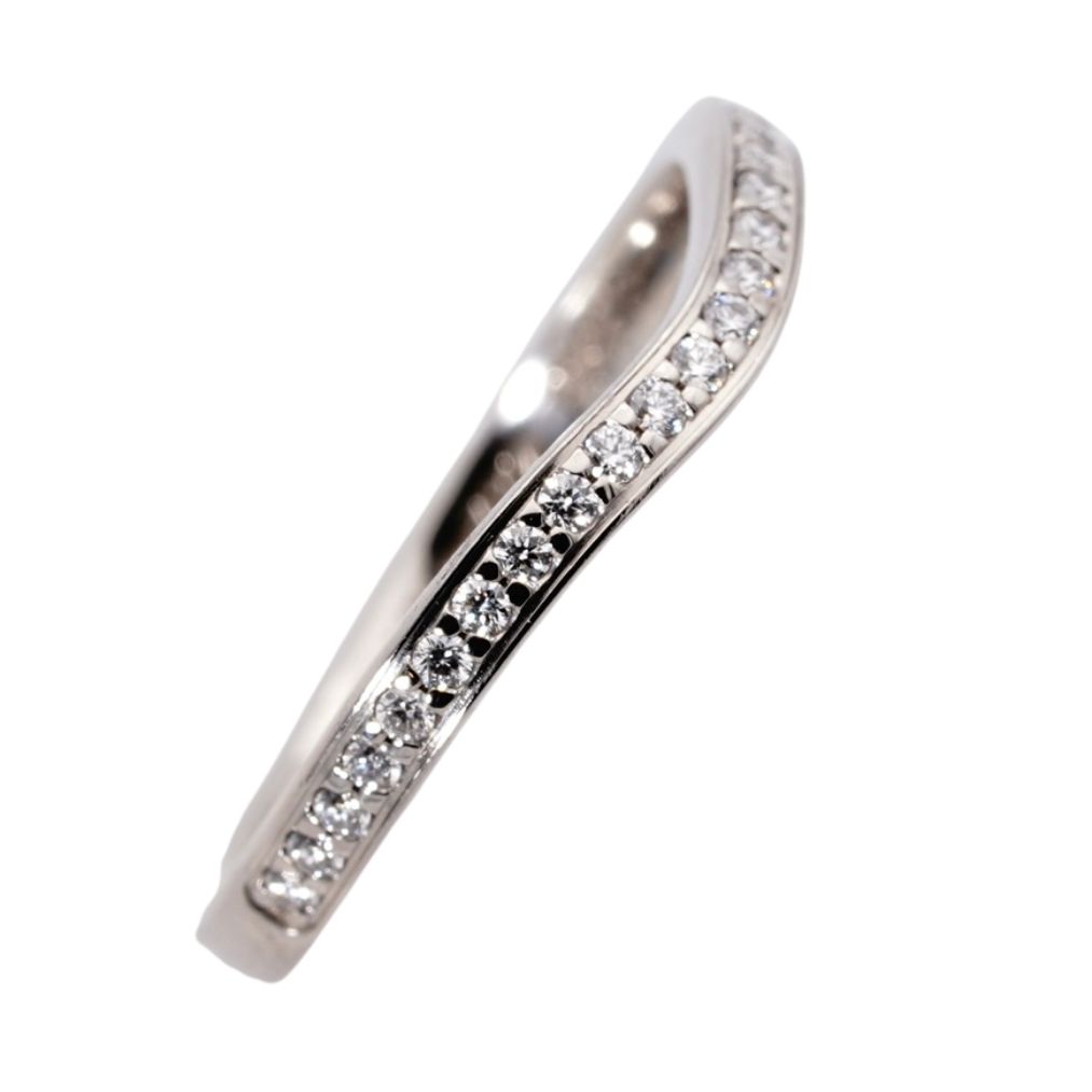 カルティエ Cartier バレリーナ ウェディング リング 6号 ダイヤモンド