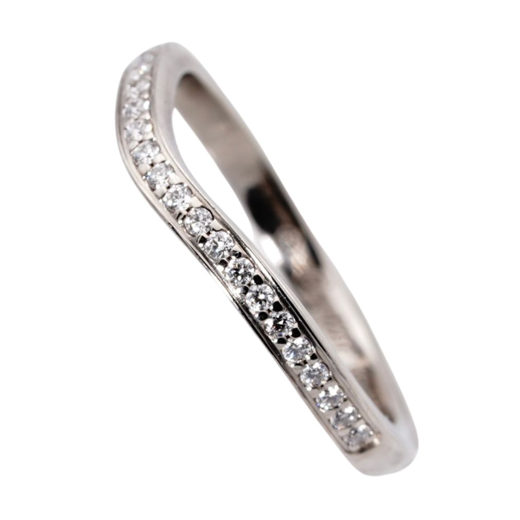 カルティエ Cartier バレリーナ ウェディング リング 6号 ダイヤモンド