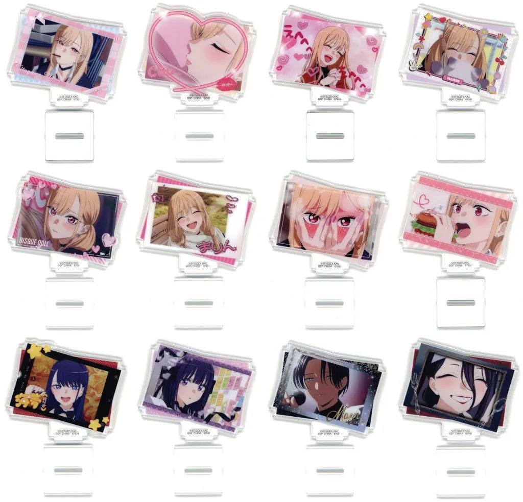 中古】アクリルスタンド・アクリルパネル 全12種セット アクリル