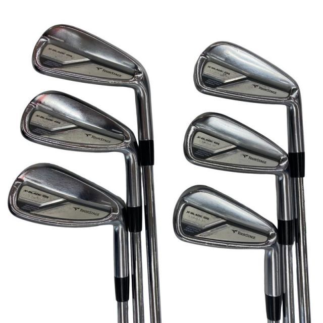 【中古】 ブリヂストン TOURSTAGE X-BLADE GR FORGED 6S アイアンセット IR NS PRO 950GH ウェイトフロー (フレックスS) メンズ 男性用 右利き 右用 Dランク ゴルフクラブ