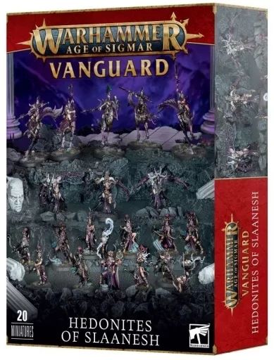 【中古】ミニチュアゲーム ヴァンガード： ヘドナイト・オヴ・スラーネッシュ 「ウォーハンマー エイジ・オヴ・シグマー」 (Vanguard： Hedonites of Slaanesh) [70-18]