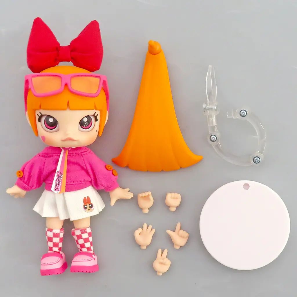 【中古】トレーディングフィギュア ブロッサム 「POPMART MOLLY × パワーパフ ガールズ シリーズ アクションフィギュア」