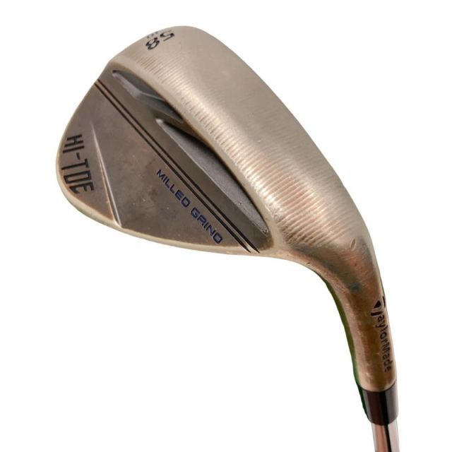 【中古】 テーラーメイド Taylor Made MILLED GRIND HI-TOE(2022) 58°/10° ウェッジ WG KBS Hi-REV 2.0 (フレックスその他) メンズ 男性用 右利き 右用 Cランク ゴルフクラブ