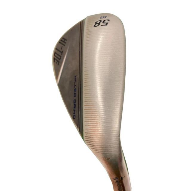 【中古】 テーラーメイド Taylor Made MILLED GRIND HI-TOE(2022) 58°/10° ウェッジ WG KBS Hi-REV 2.0 (フレックスその他) メンズ 男性用 右利き 右用 Cランク ゴルフクラブ