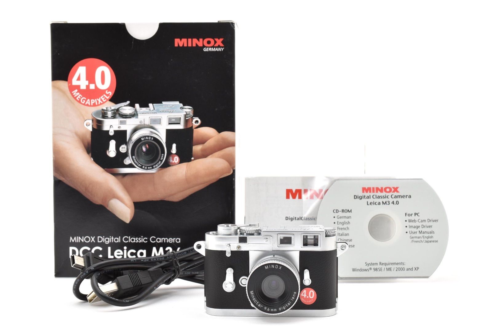 ★希少品★ MINOX ミノックス DCC Leica M3 4.0 デジタルクラシックカメラ ライカ ミニチュアカメラ 現状品 ＃4362