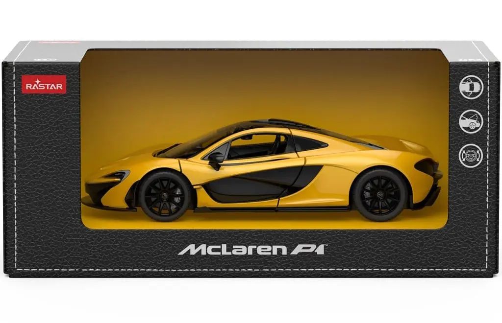 【新品】ミニカー 1/24 マクラーレン P1(イエロー)