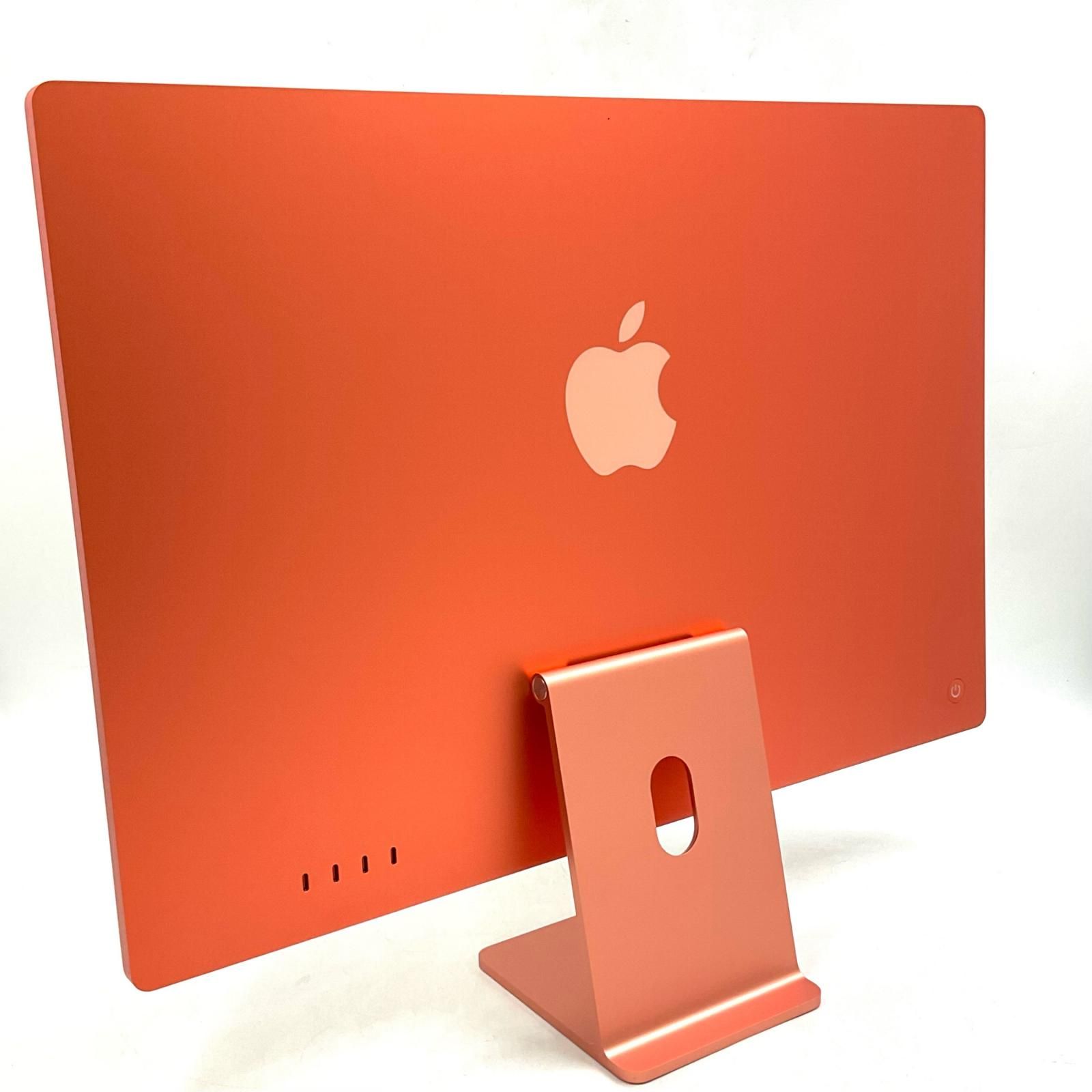 【全額返金保証】【最速発送】Apple iMac 24インチ Apple M3 8GB SSD 512GB ピンク 美品 動作確認済