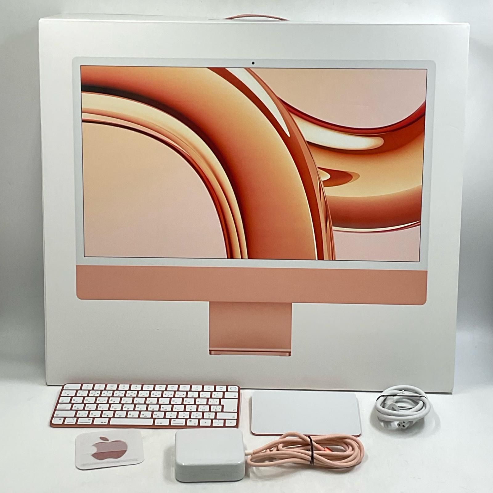 全額返金保証】【最速発送】Apple iMac 24インチ Apple M3 8GB SSD