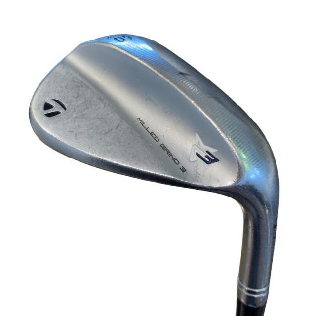 【中古】 テーラーメイド Taylor Made MILLED GRIND 3 60°/08° ウェッジ WG Dynamic Gold (フレックスS) メンズ 男性用 右利き 右用 Cランク ゴルフクラブ
