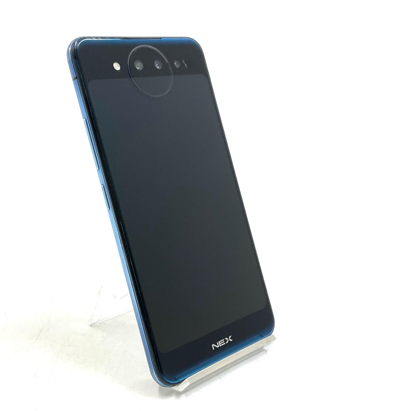 【最速発送】 vivo NEX Dual Display 128GB ブラック系 V1821A 白ロム【難有】