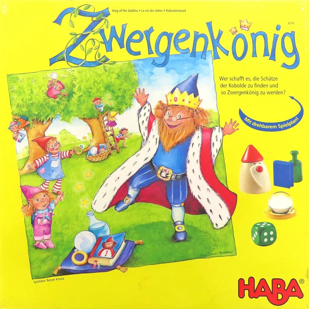 【中古】ボードゲーム 小人の王 多言語版 (Zwergenkonig)