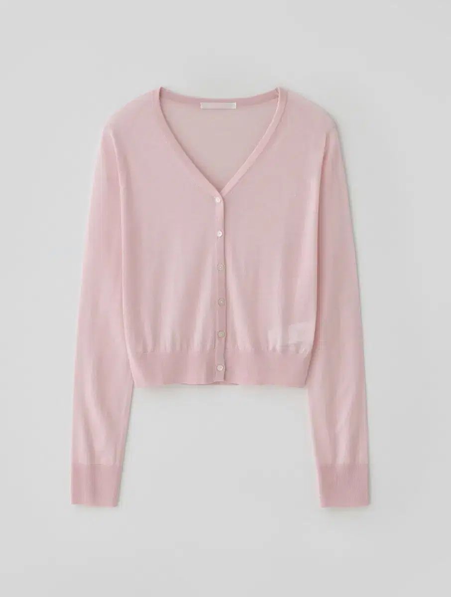 TANNAT T/T Silk sheer cardigan (pink) 10,518円