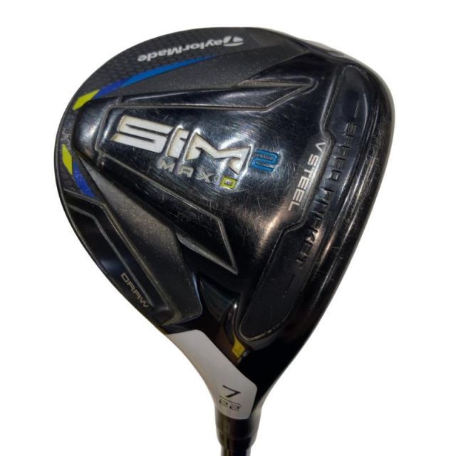 【中古】 テーラーメイド SIM2 MAX-D 7W フェアウェイウッド FW TENSEI BLUE TM50(SIM2 FW) (フレックスS) メンズ 男性用 右利き 右用 Dランク ゴルフクラブ