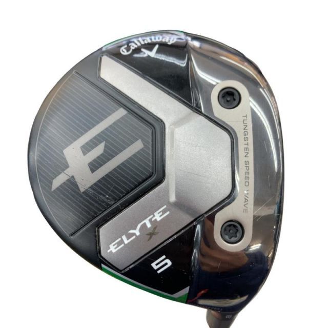 【中古】 キャロウェイ ELYTE X 5W フェアウェイウッド FW VENTUS GREEN 50 for CW(ELYTE FW) (フレックスS) メンズ 男性用 右利き 右用 Cランク ゴルフクラブ