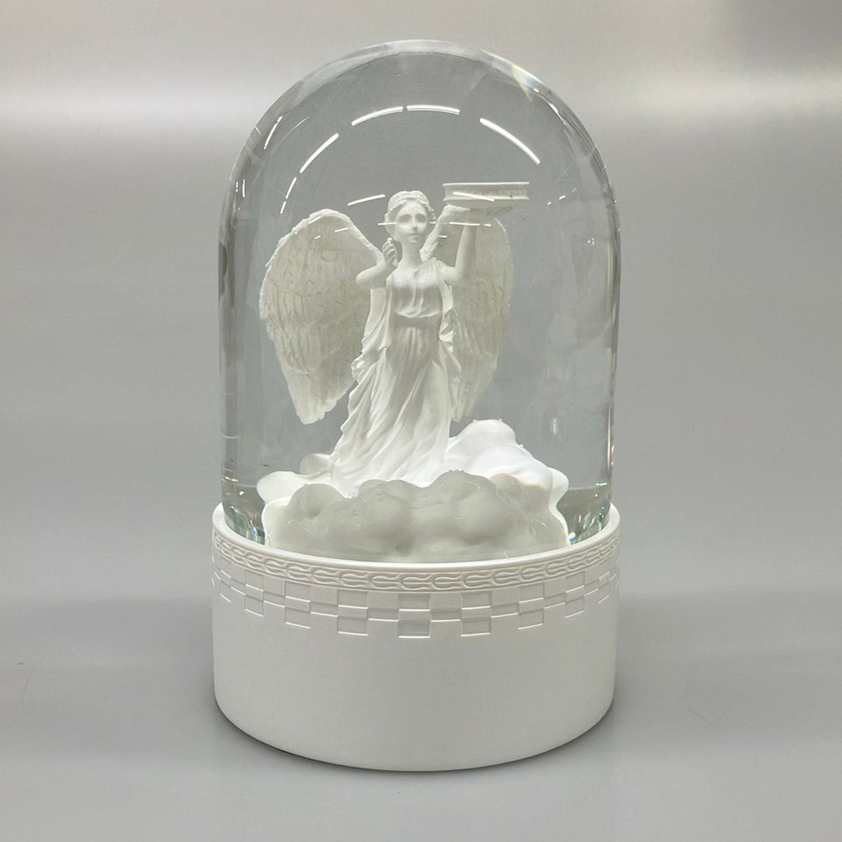 WEDG WOOD(ウェッジウッド) 小物美品 - 白×クリア スノードーム - メルカリ