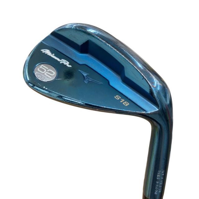 中古】 ミズノ Mizuno Pro S18(ブルー) 52°/09° ウェッジ WG Dynamic