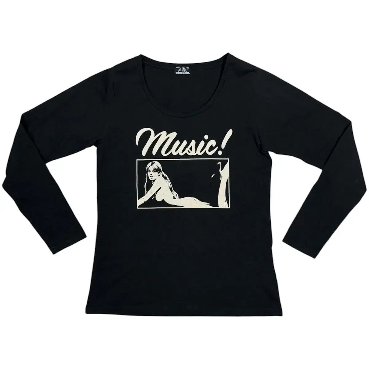 HYSTERIC GLAMOUR ヒステリックグラマー music ヒスgirl ロングスリーブ Tシャツ