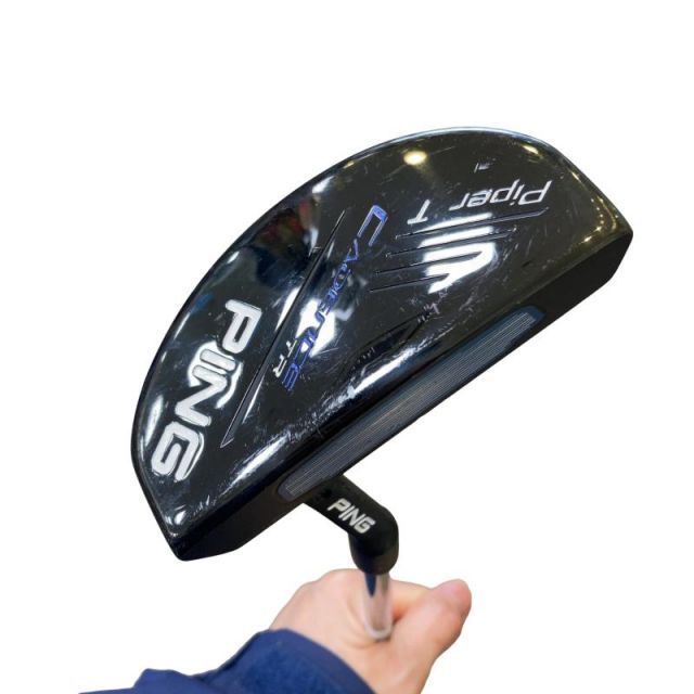 【中古】 ピン CADENCE TR Piper T(青) 34インチ パター PT スチール (フレックスその他) メンズ 男性用 右利き 右用 Dランク ゴルフクラブ