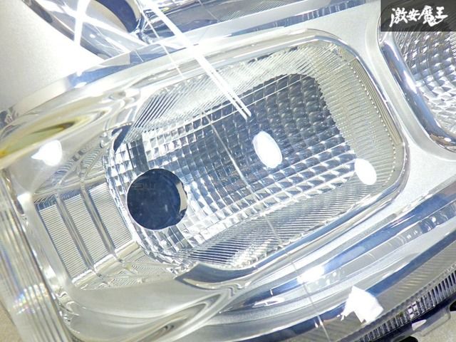 レンズ割れ無し】 SUZUKI スズキ 純正 DA17W エブリィ ワゴン ハロゲン