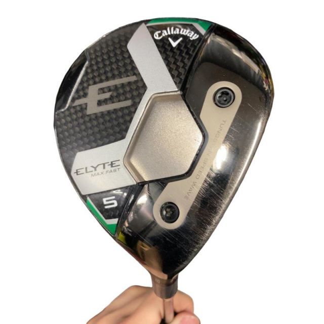 【中古】 キャロウェイ ELYTE MAX FAST 5W フェアウェイウッド FW LIN-Q GREEN 40 for CW(ELYTE FW) (フレックスR) メンズ 男性用 右利き 右用 Cランク ゴルフクラブ