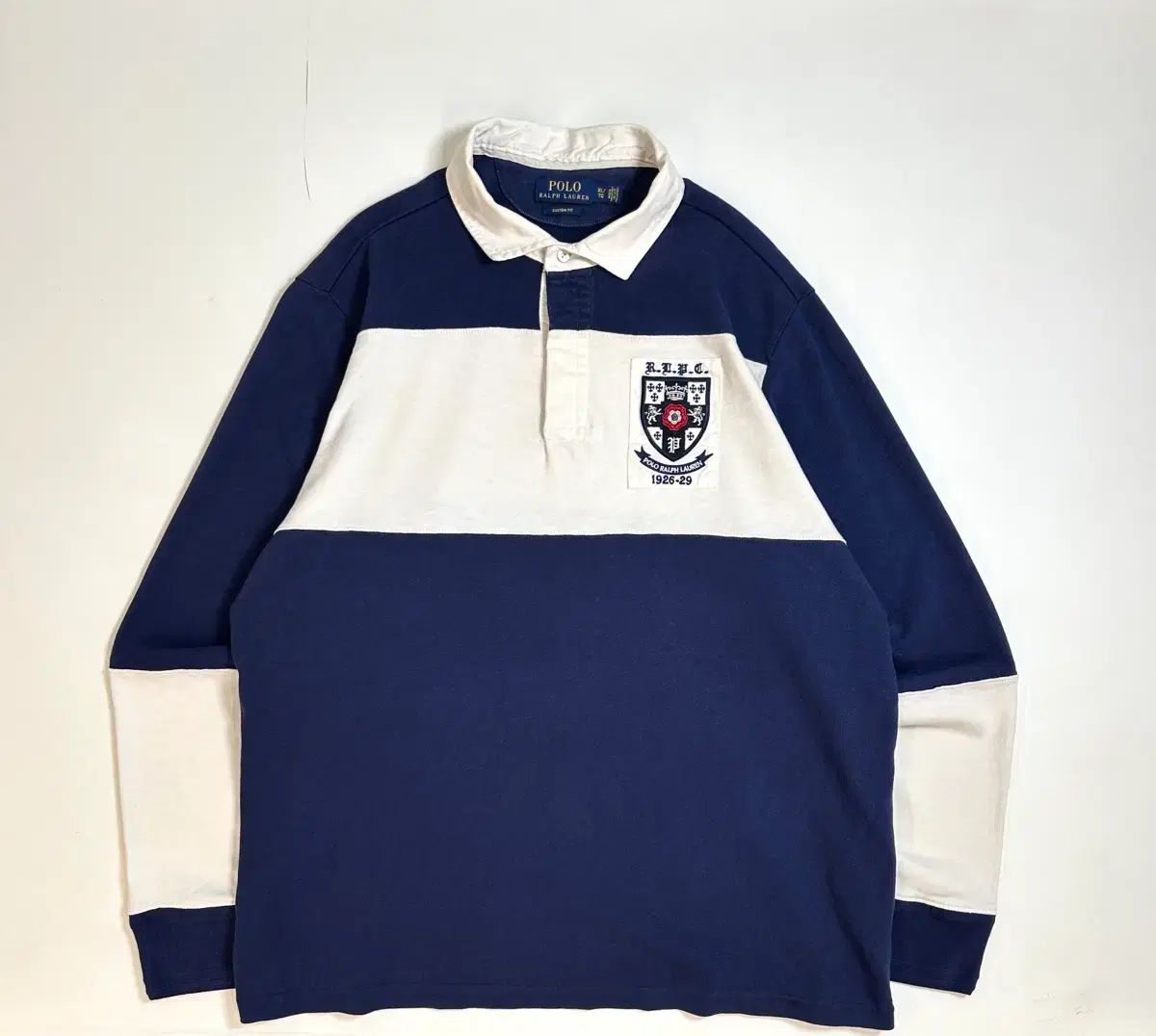 Polo ポロ ラルフローレン ラグビー pk カラーTシャツ 長袖Tシャツ XL