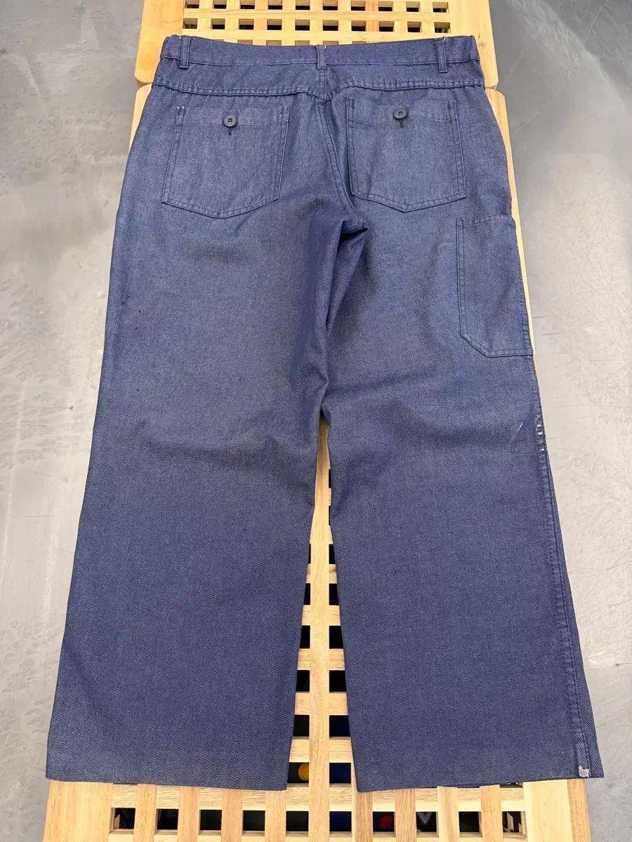 90s BARBE BLEUE フレンチデニム デニム フレンチウォークパンツ 90s BARBE BLEUE フレンチデニム デニム フレンチウォークパンツ