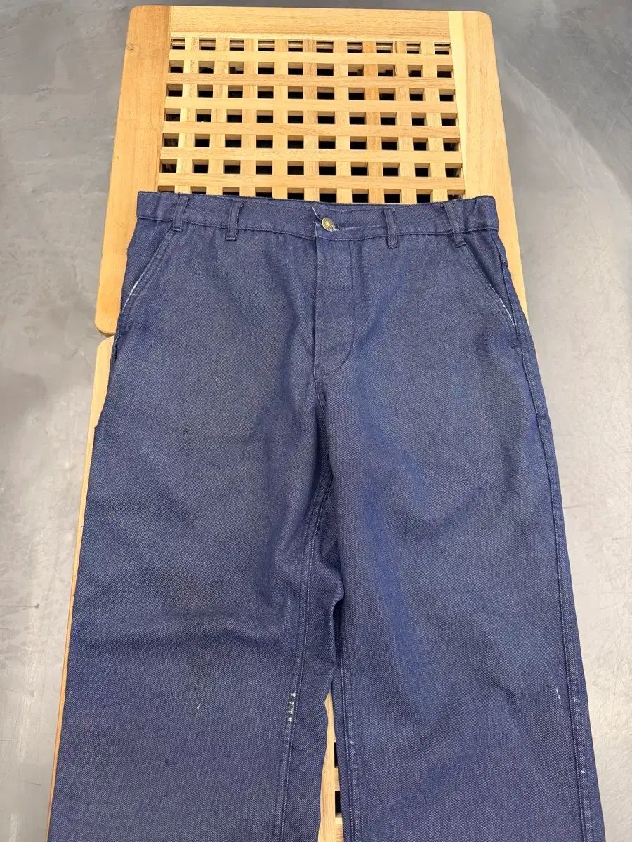 90s BARBE BLEUE フレンチデニム デニム フレンチウォークパンツ 90s BARBE BLEUE フレンチデニム デニム フレンチウォークパンツ