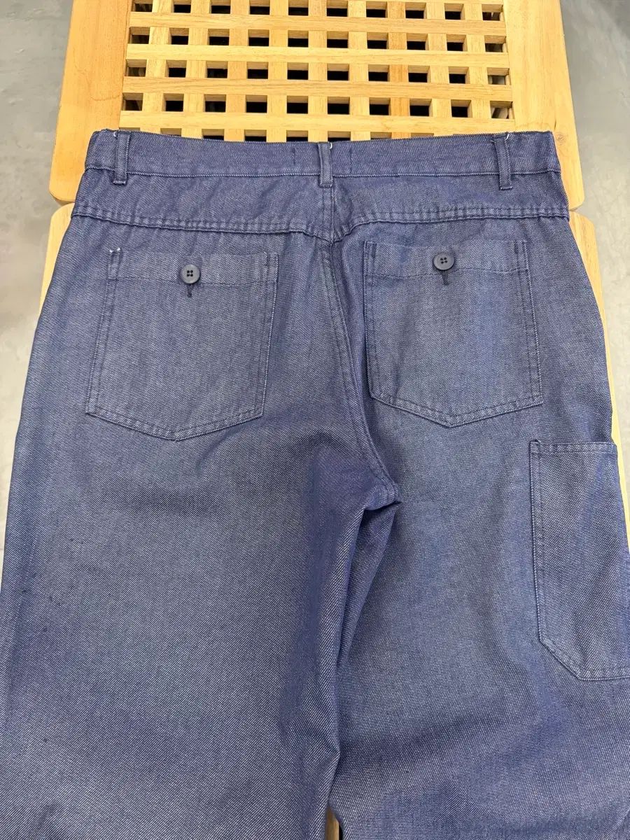 90s BARBE BLEUE フレンチデニム デニム フレンチウォークパンツ 90s BARBE BLEUE フレンチデニム デニム フレンチウォークパンツ