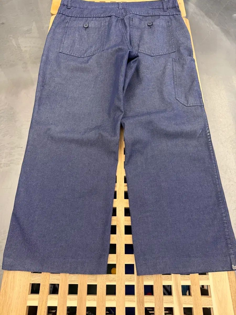 90s BARBE BLEUE フレンチデニム デニム フレンチウォークパンツ 90s BARBE BLEUE フレンチデニム デニム フレンチウォークパンツ