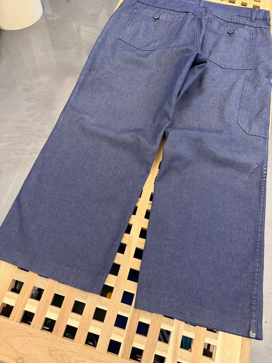 90s BARBE BLEUE フレンチデニム デニム フレンチウォークパンツ 90s BARBE BLEUE フレンチデニム デニム フレンチウォークパンツ