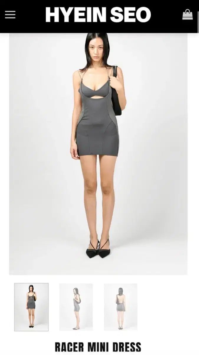 HYEIN SEO 혜인서 racer mini dress