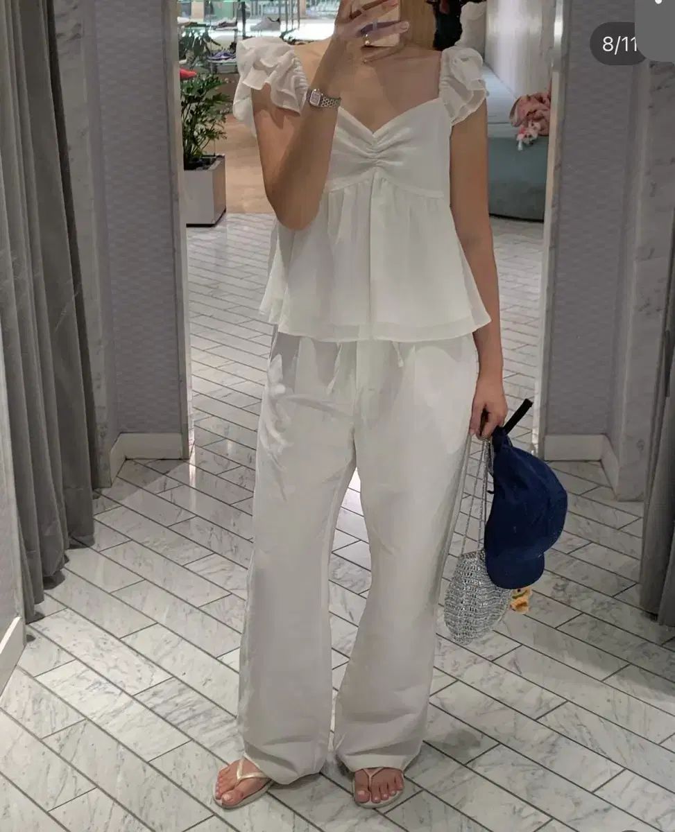 ルベイン lebane Minu Linen Pants リネンパンツ 白