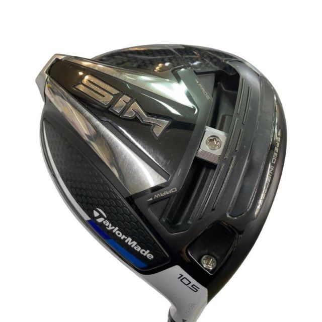 【中古】 テーラーメイド SIM 10.5° ドライバー DR Diamana ZF60 (フレックスS) メンズ 男性用 右利き 右用 Cランク ゴルフクラブ