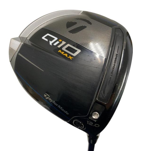 【中古】 テーラーメイド Qi10 MAX 12° ドライバー DR リシャフト (フレックスその他) メンズ 男性用 右利き 右用 Cランク ゴルフクラブ