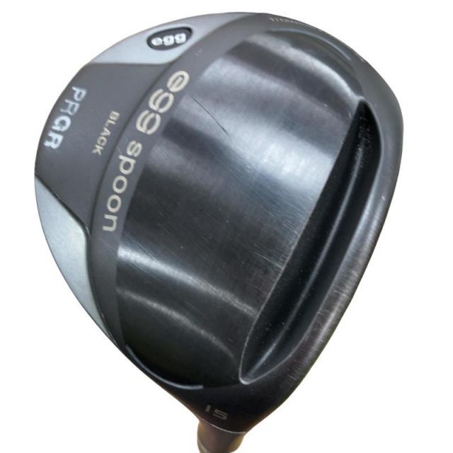 【中古】 プロギア egg spoon BLACK 15° フェアウェイウッド FW Diamana FOR PRGR(2021 FW) (フレックスS) メンズ 男性用 右利き 右用 Cランク ゴルフクラブ