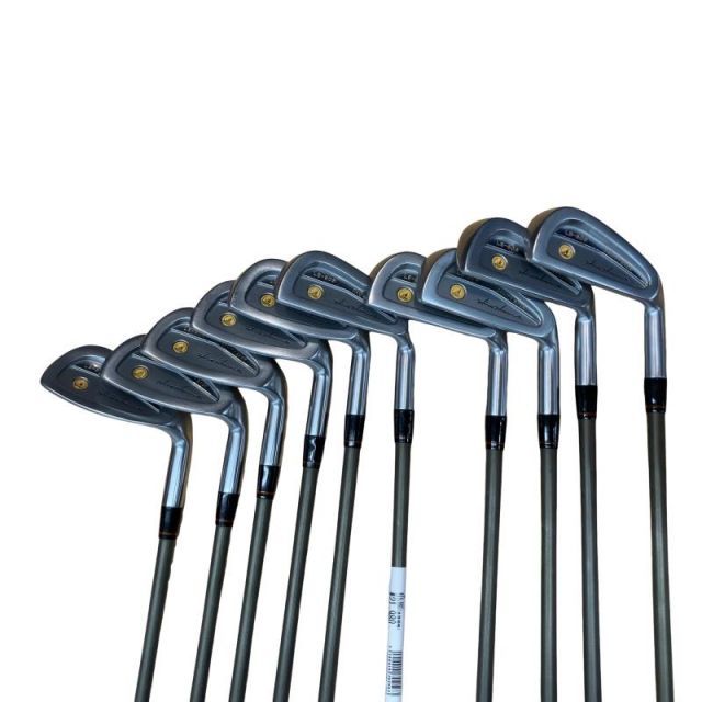 【中古】 本間ゴルフ LB-606 24K GP 10S アイアンセット IR 4S SUPER FERRITE CARBON LIGHT (フレックスその他) メンズ 男性用 右利き 右用 Cランク ゴルフクラブ