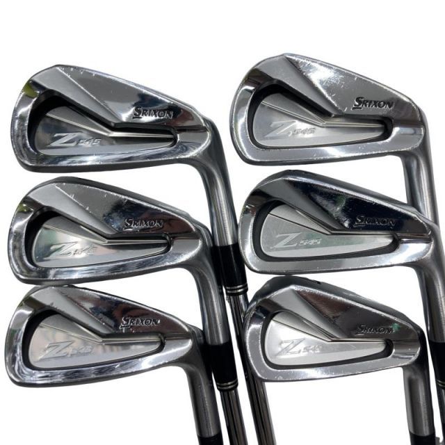 【中古】 ダンロップ SRIXON Z545 6S アイアンセット IR NS PRO 980GH D.S.T (フレックスR) メンズ 男性用 右利き 右用 Cランク ゴルフクラブ