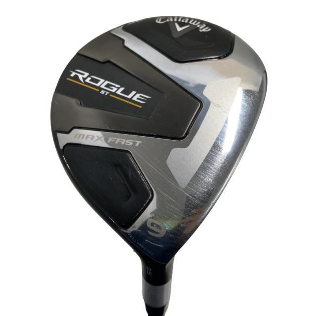 【中古】 キャロウェイ ROGUE ST MAX FAST 9W フェアウェイウッド FW SPEEDER NX 40 for CW(ROGUE ST FW) (フレックスR) メンズ 男性用 右利き 右用 Cランク ゴルフクラブ