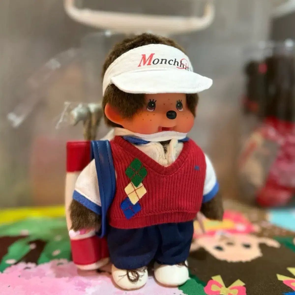 古典モンチッチ ゴルフ ぬいぐるみ 男の子