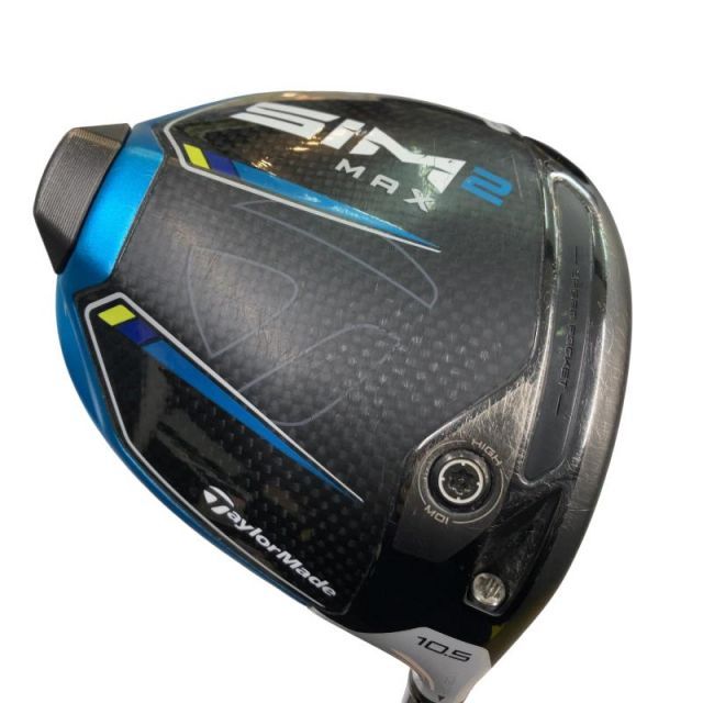 【中古】 テーラーメイド SIM2 MAX 10.5° ドライバー DR リシャフト (フレックスその他) メンズ 男性用 右利き 右用 Cランク ゴルフクラブ