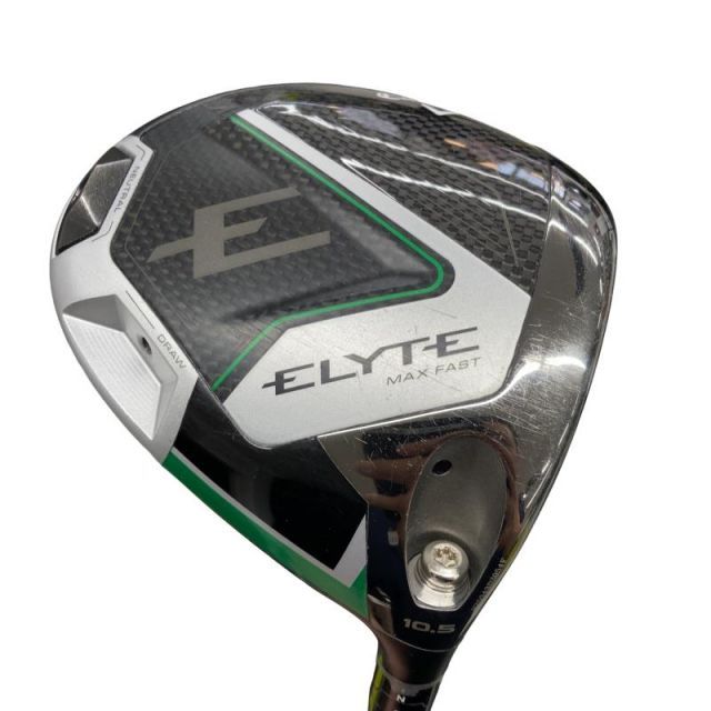 【中古】 キャロウェイ ELYTE MAX FAST 10.5° ドライバー DR LIN-Q GREEN 40 for CW(ELYTE DR) (フレックスSR) メンズ 男性用 右利き 右用 Cランク ゴルフクラブ