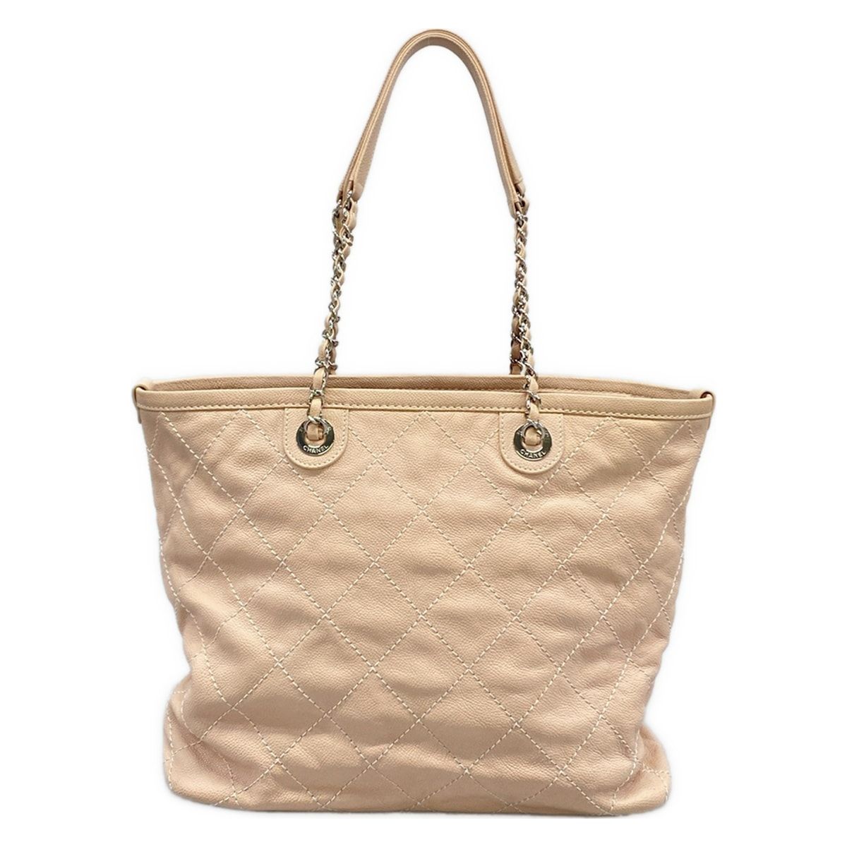 CHANEL(シャネル) ショルダーバッグ ワイルドステッチ ベージュ 