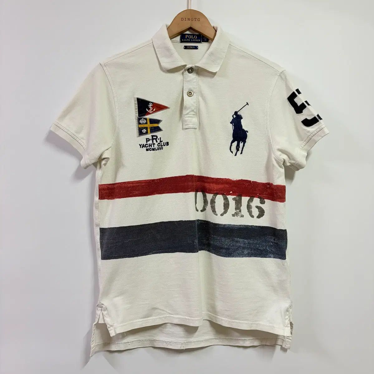 M ポロ ビックポニー ヨットクラブ 半袖 カラーTシャツ