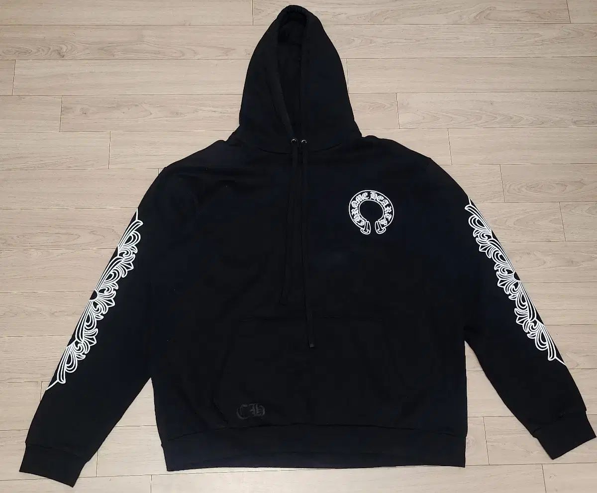 CHROME HEARTS クロムハーツ ホースシュー フローラル WHOOD ブラック