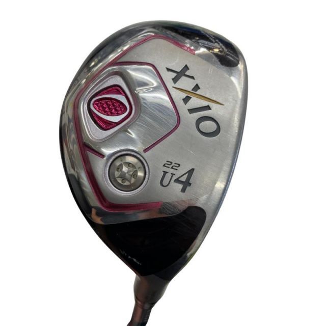 【中古】 ダンロップ XXIO(2014) U4(ボルドー) レディース ユーティリティ UT XXIO MP800L(ユーティリティ)ボルドー (フレックスL) レディース 女性用 右利き 右用 Cランク ゴルフクラブ