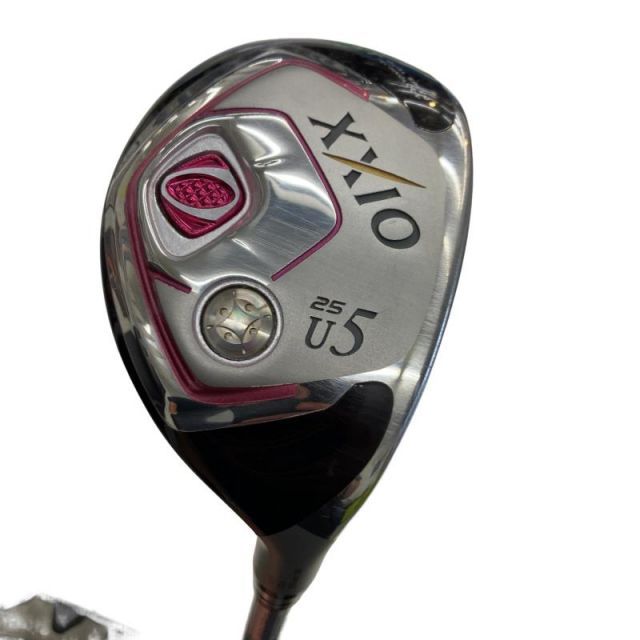 中古】 ダンロップ XXIO(2014) U5(ボルドー) レディース