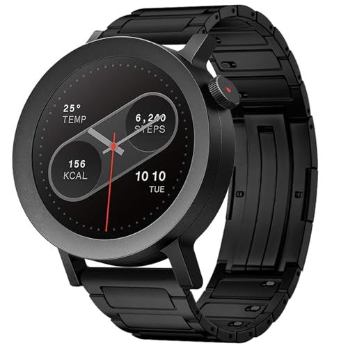 [PONATTENO] 交換用バンド For CMF BY NOTHING WATCH 3 PRO/WATCH PRO 2スマートウォッチ用バンド22ｍｍ幅 軽量チタン合金製 ウォッチバンド クイックリリースコマ 長さ調節可 折りたたみバック 3b57217d