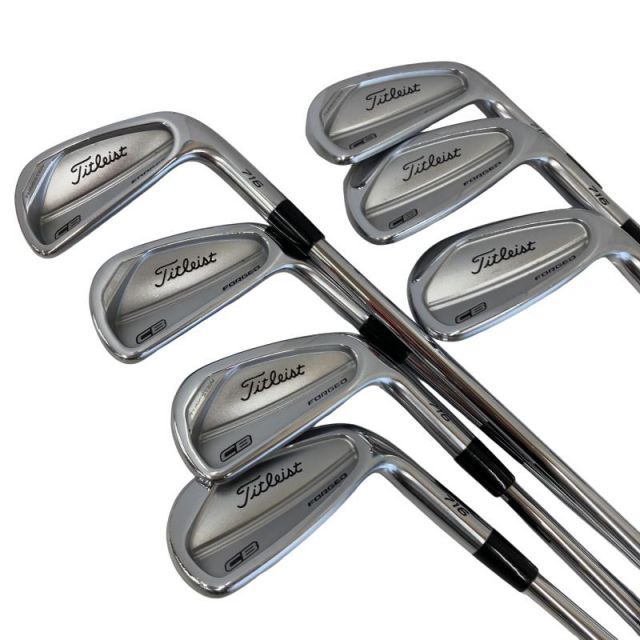 【中古】 タイトリスト Titleist CB 716 8S アイアンセット IR Dynamic Gold AMT (フレックスS) メンズ 男性用 右利き 右用 Cランク ゴルフクラブ